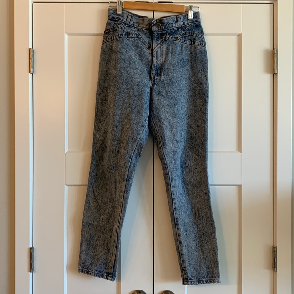 Vintage Chic Acid Wash Denim
